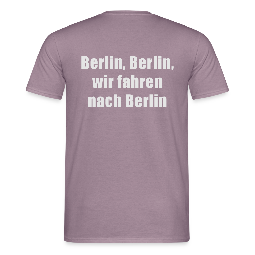 Berlin  Men's T-Shirt - purple-grey 