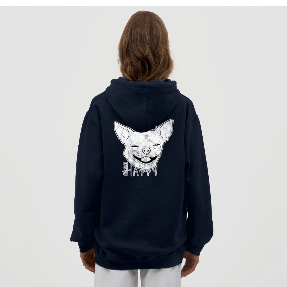 Stay high stay happy Unisex Hoodie - navy