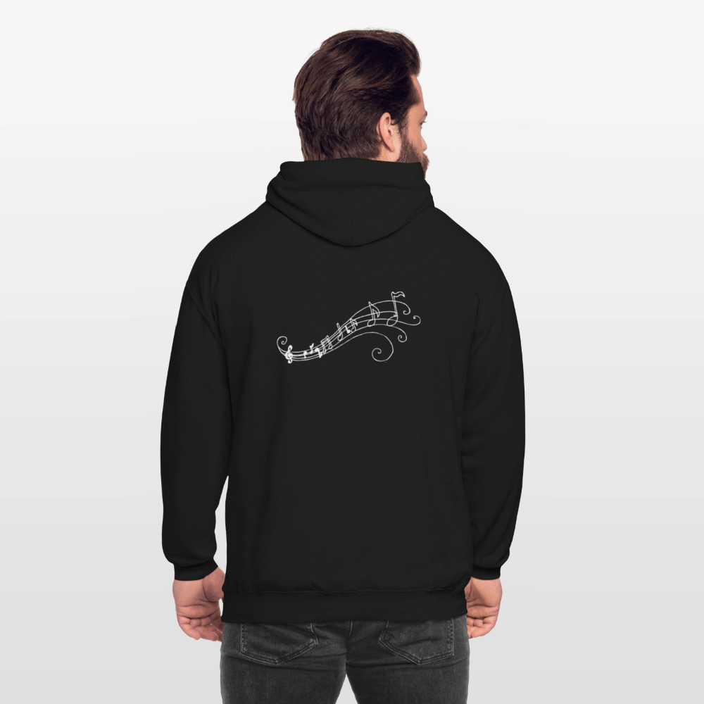 Notation Unisex Hoodie - black