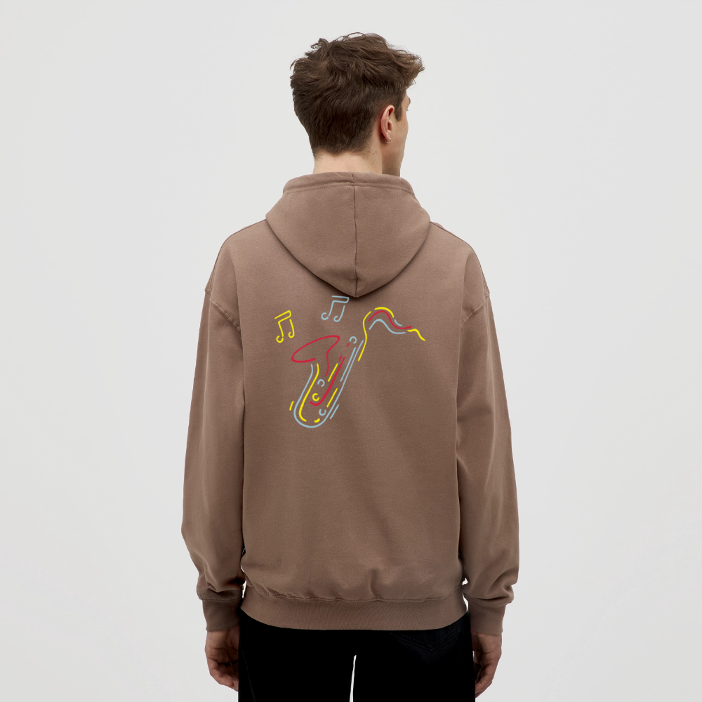 Saxophone  Unisex Hoodie - mocha