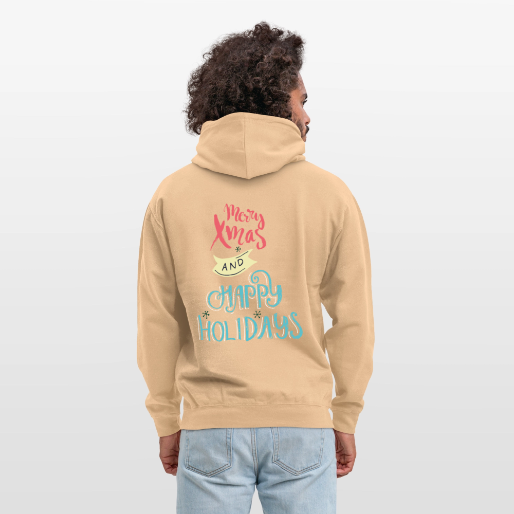MerryChristmas Unisex Hoodie - peach