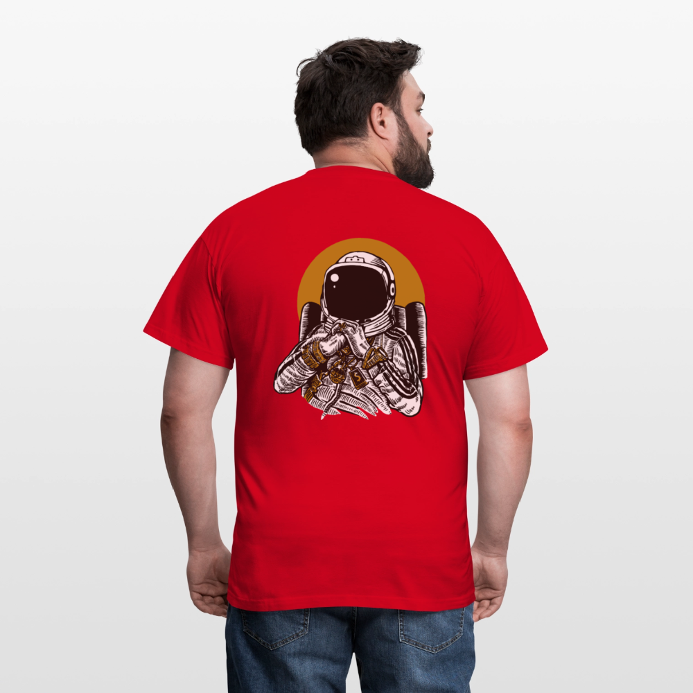 Space Dee Jay Men's T-Shirt - red