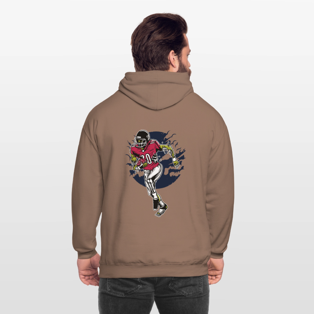 Zombie footballer Unisex Hoodie - mocha