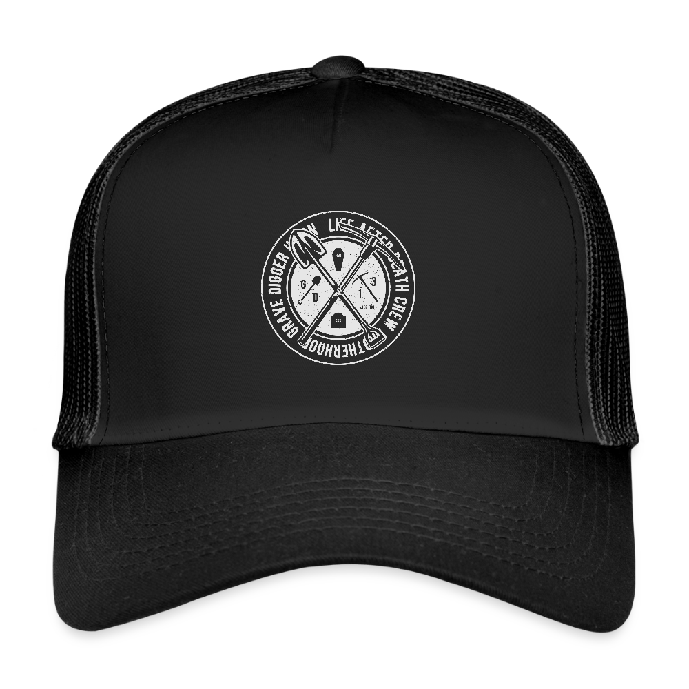 Digger Trucker Cap - black/black