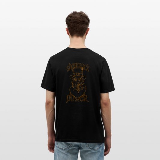 Shamrock power Men's T-Shirt - black