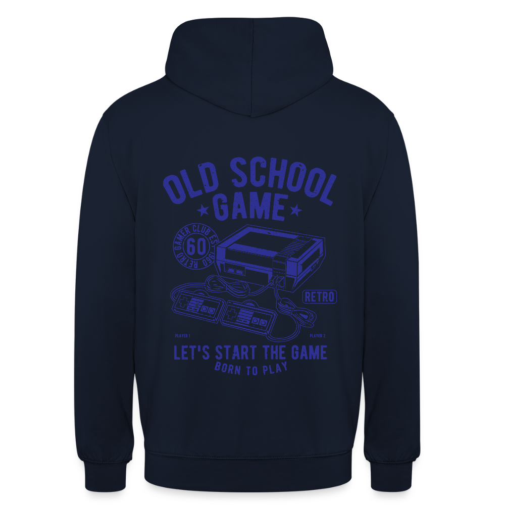 Oldschool game Unisex Hoodie - navy