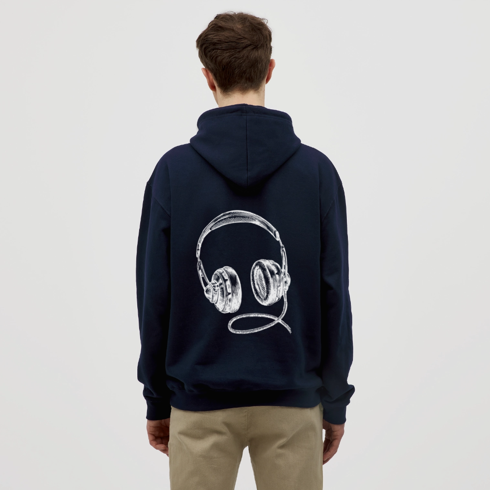 Headphones Unisex Hoodie - navy
