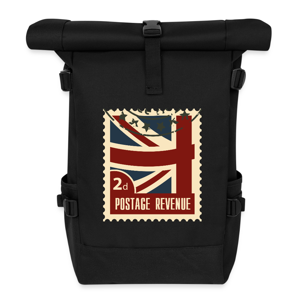 UnitedKingdom Roll Top Backpack - black