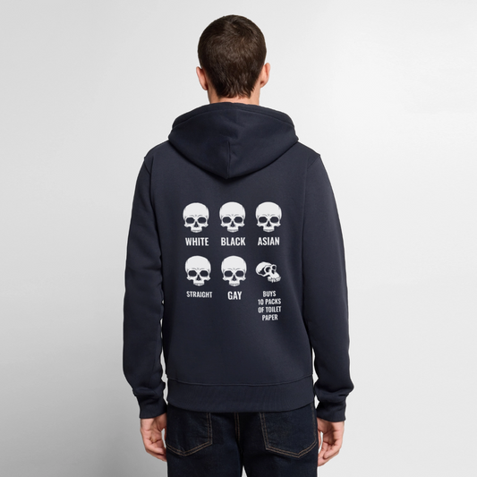 Men's Premium Hooded Jacket - navy