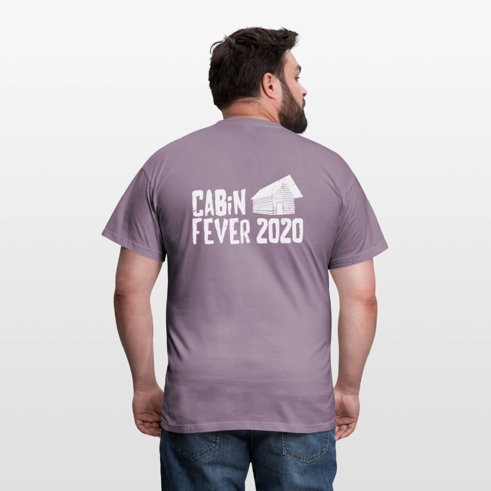 Cabin fever 2020 Men's T-Shirt - purple-grey 