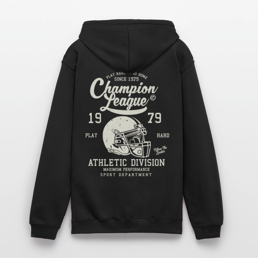 Champion League Unisex Hoodie - black