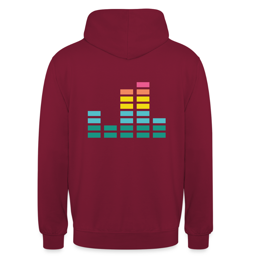 Equalizer Unisex Hoodie - bordeaux