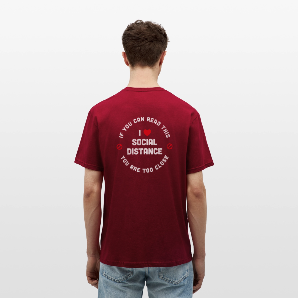 if you can read this Men's T-Shirt - brick red