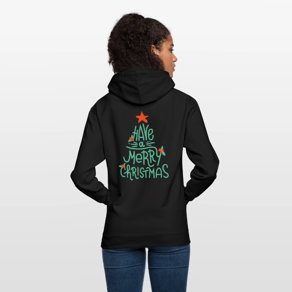 Merry christmas Unisex Hoodie - black