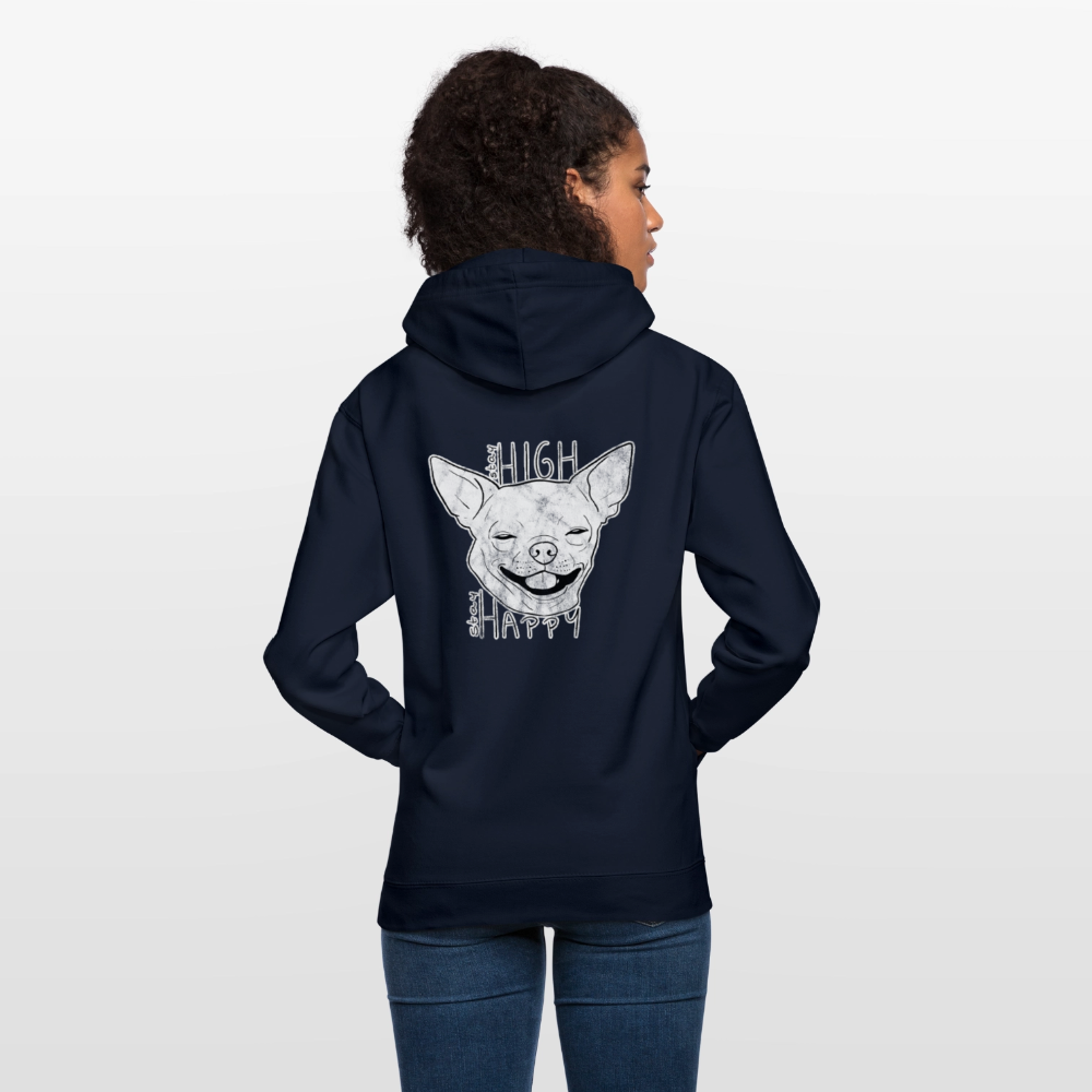 Stay high stay happy Unisex Hoodie - navy