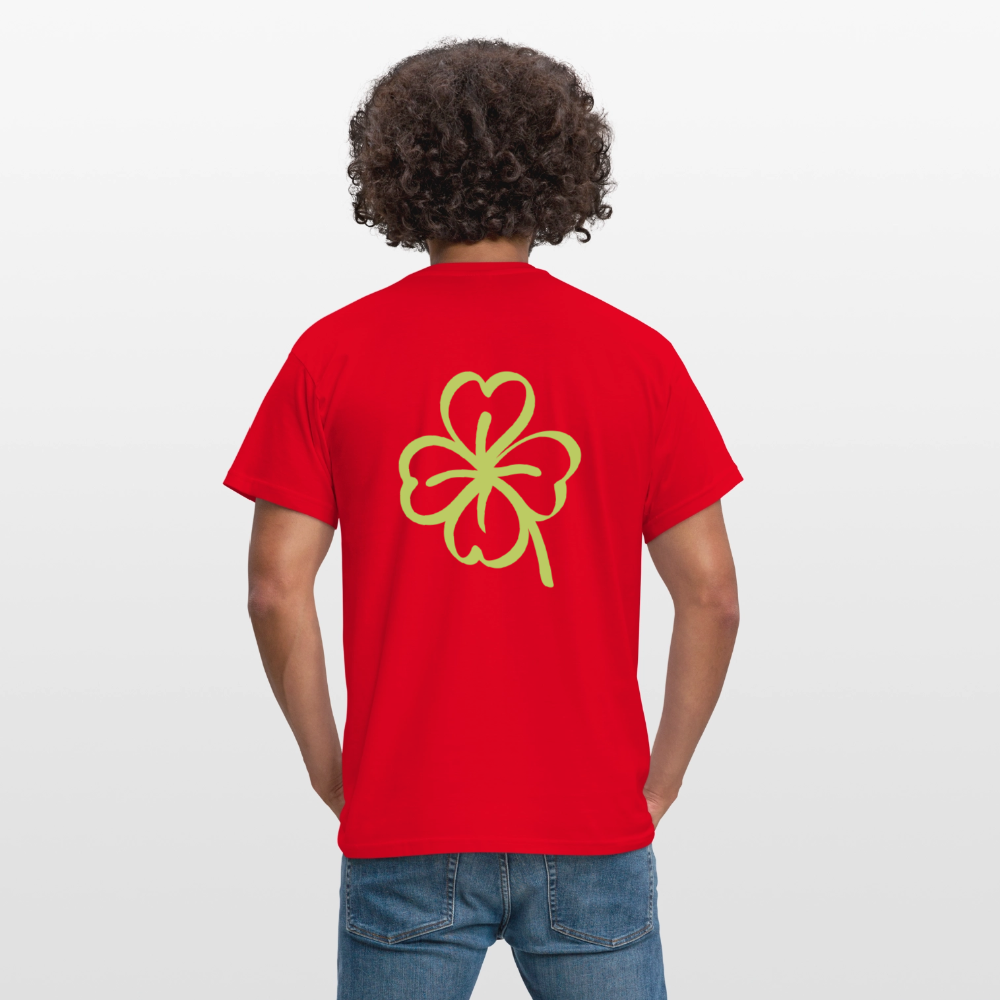 Shamrock Men's T-Shirt - red