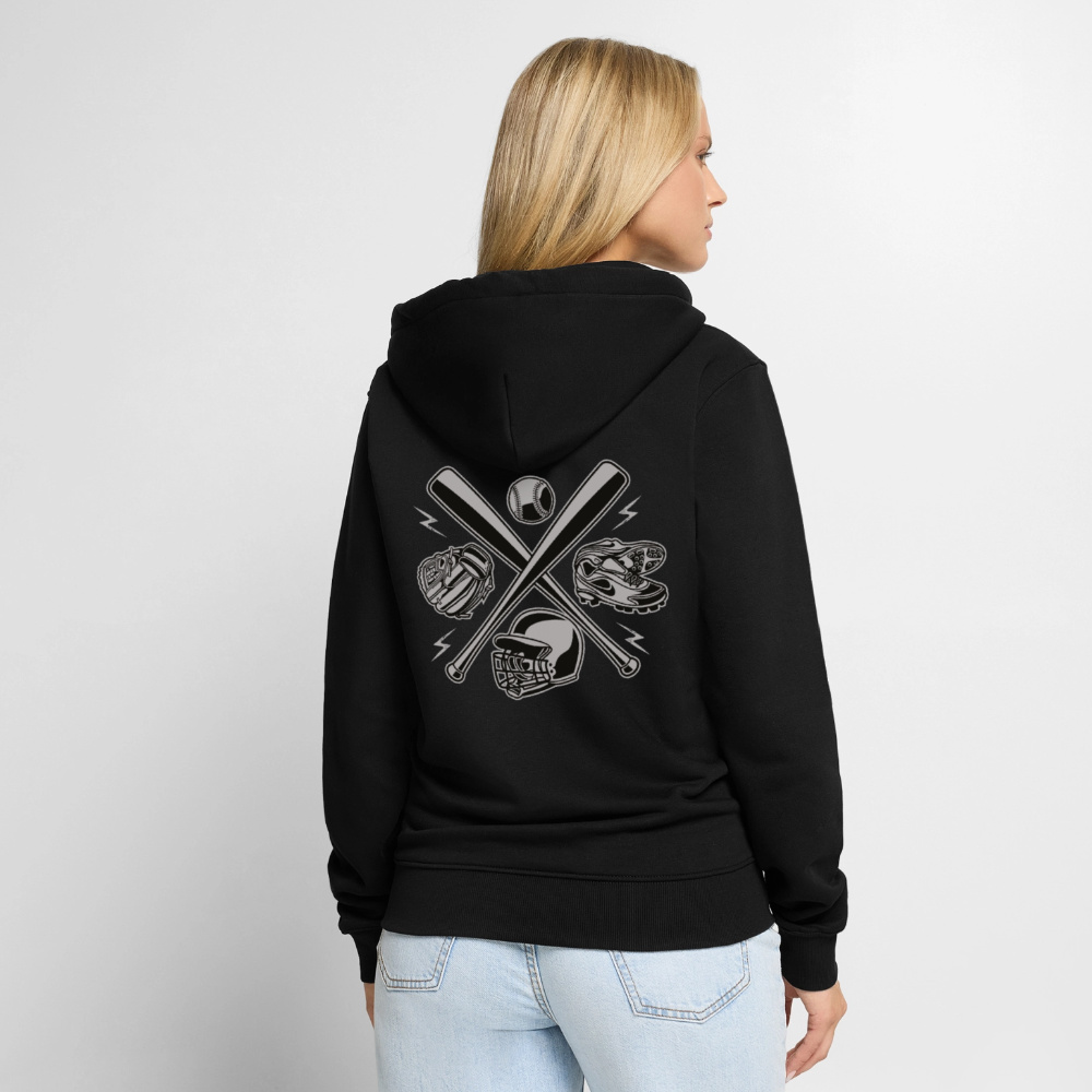 Champion Baseball Men's Premium Hooded Jacket - black