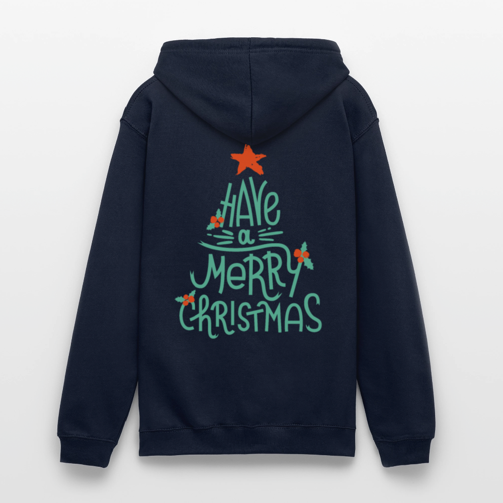 Merry christmas Unisex Hoodie - navy