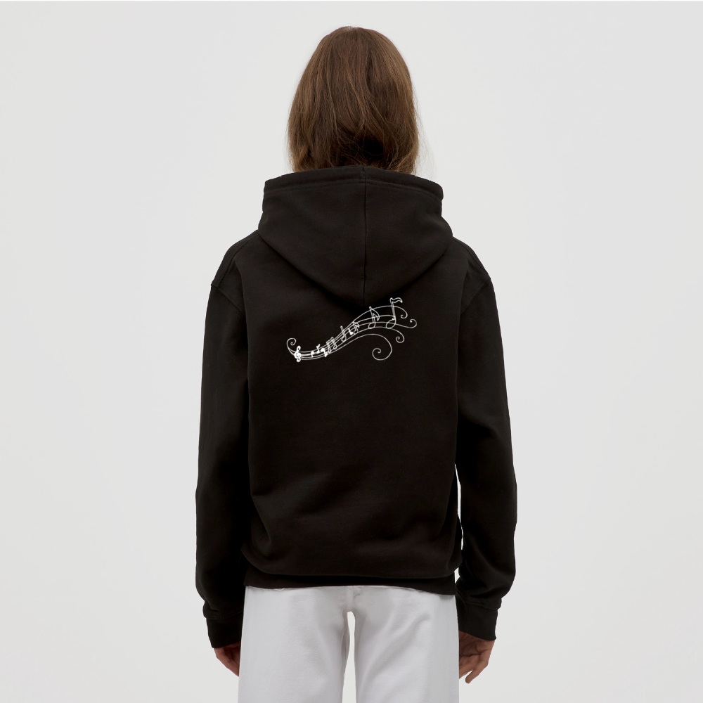 Notation Unisex Hoodie - black