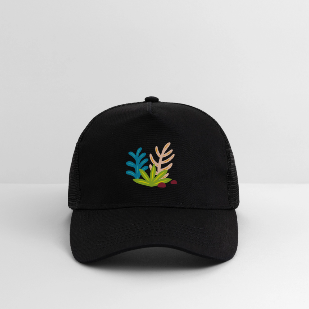 Plants Trucker Cap - black/black