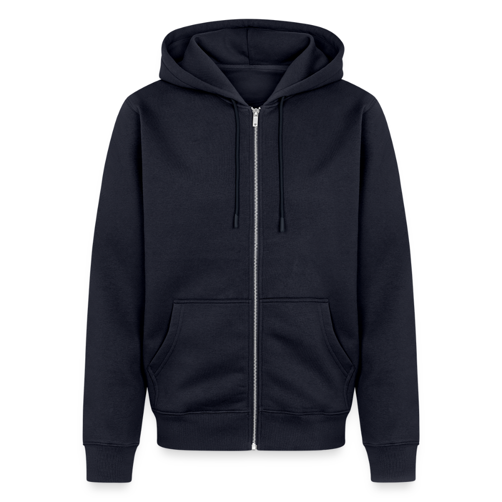 Motorcycle Adventure Men's Premium Hooded Jacket - navy