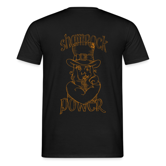 Shamrock power Men's T-Shirt - black