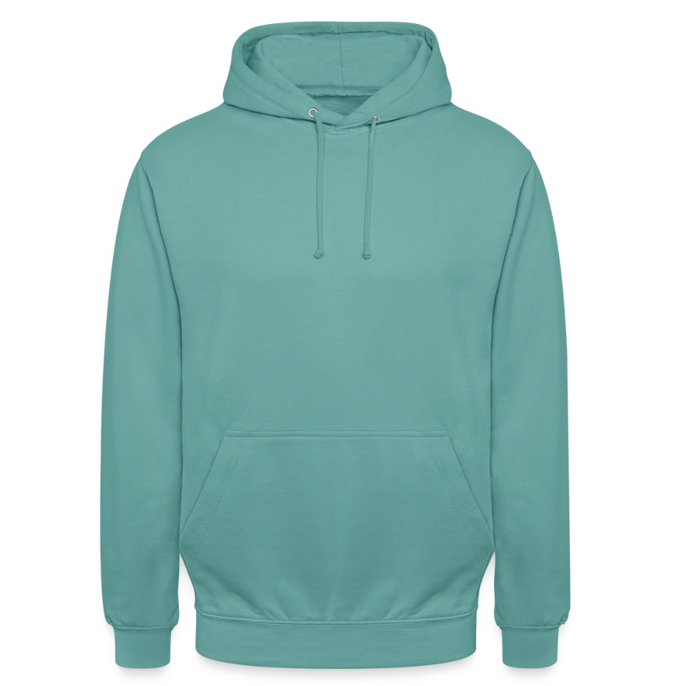 Shuh Duh Fuh Cup Sloth Unisex Hoodie - pastel turquoise