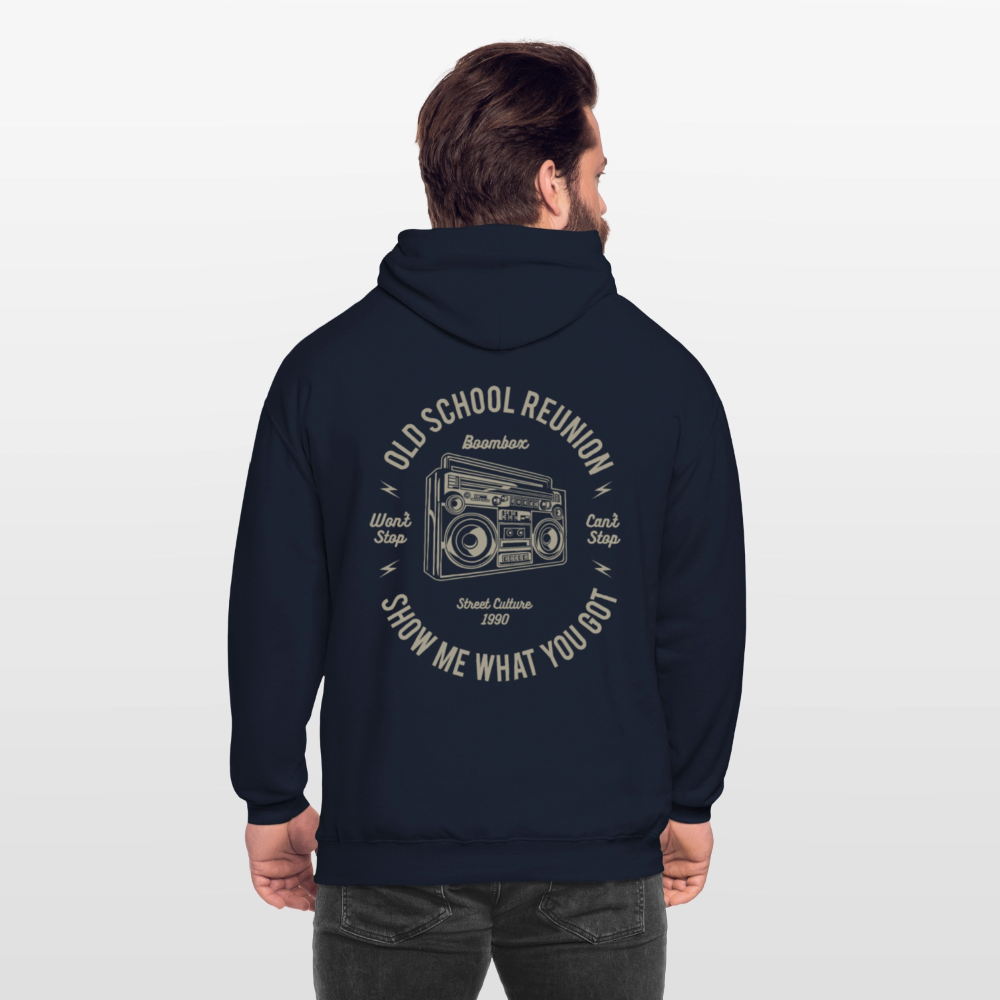 Old school reunion Unisex Hoodie - navy