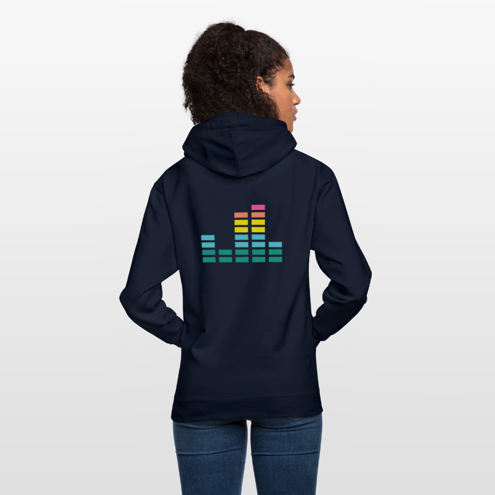 Equalizer Unisex Hoodie - navy