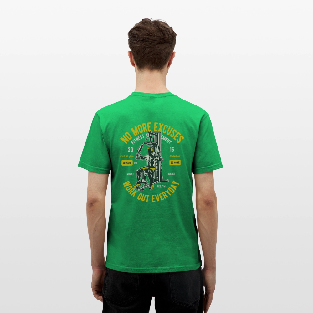 Work out everyday Men's T-Shirt - kelly green