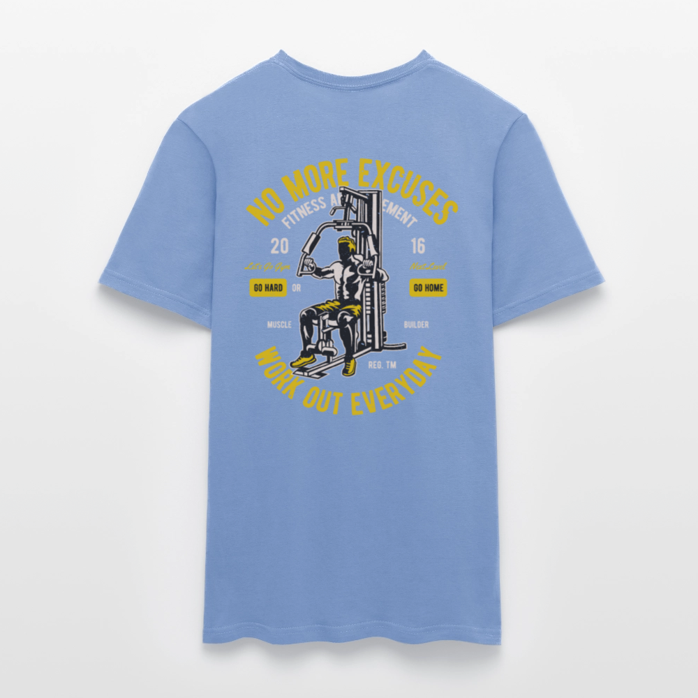 Work out everyday Men's T-Shirt - carolina blue