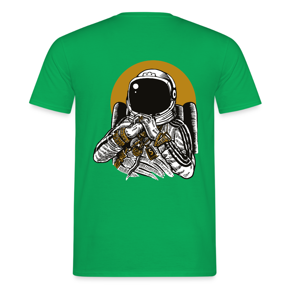 Space Dee Jay Men's T-Shirt - kelly green