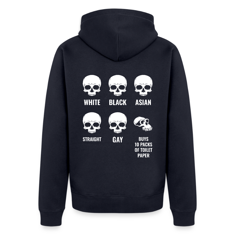 Men's Premium Hooded Jacket - navy