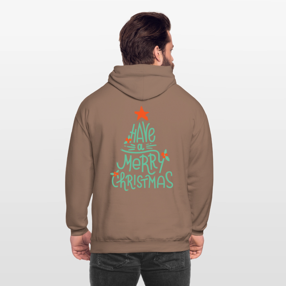 Merry christmas Unisex Hoodie - mocha