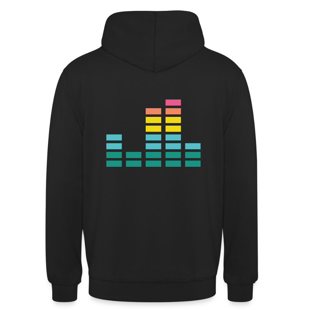 Equalizer Unisex Hoodie - black