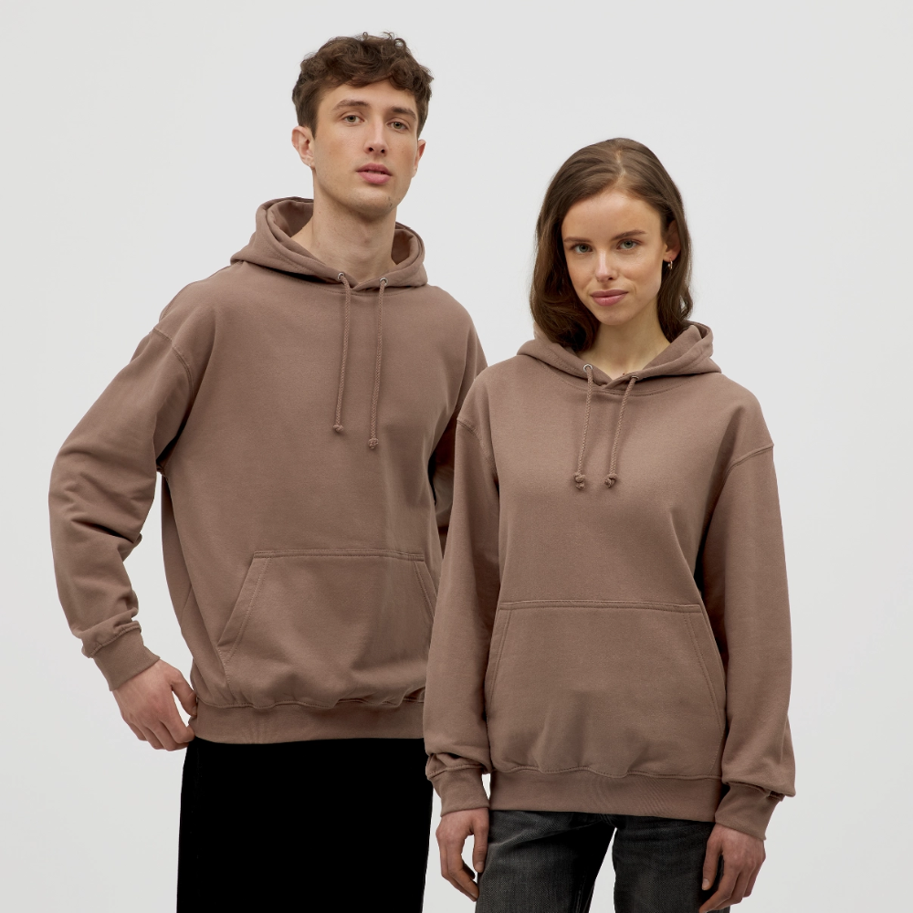 Reindeer Unisex Hoodie - mocha