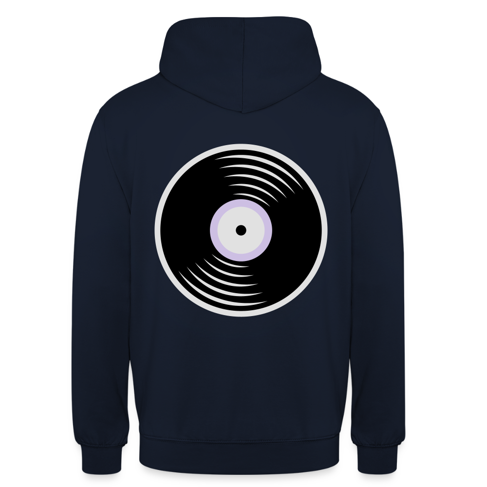 Vinyl Unisex Hoodie - navy