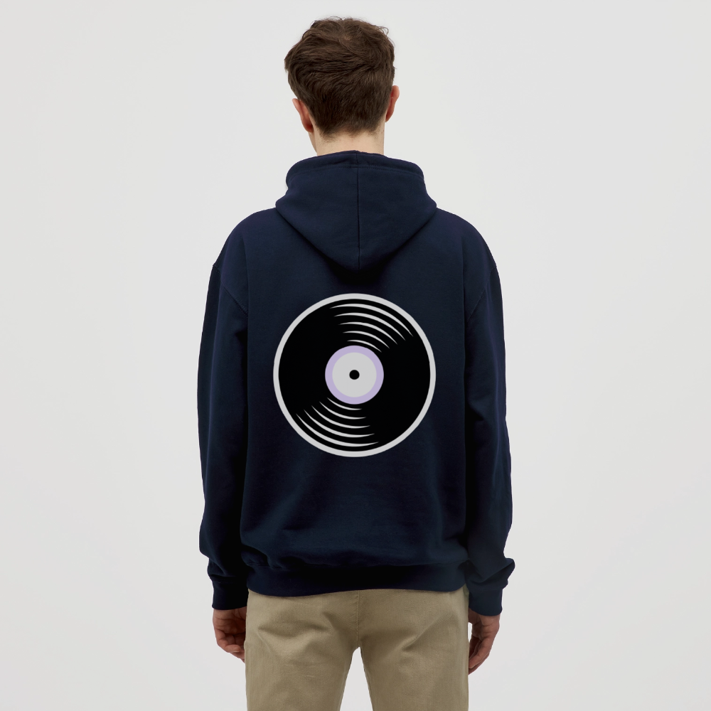 Vinyl Unisex Hoodie - navy