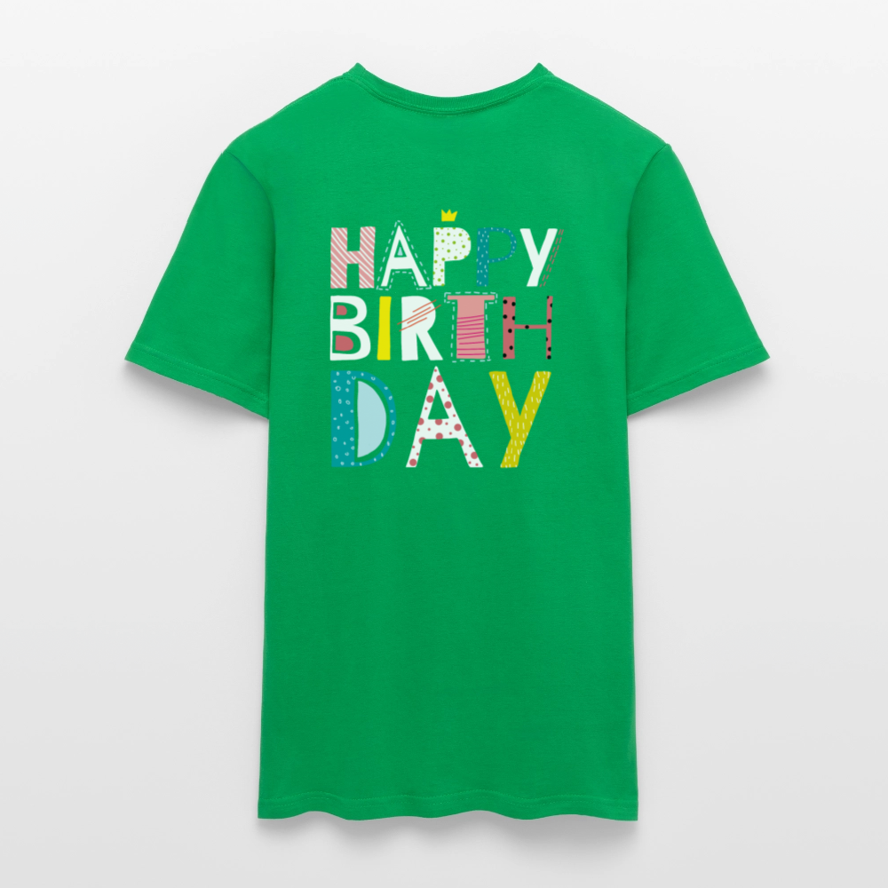 Happy birthday Men's T-Shirt - kelly green