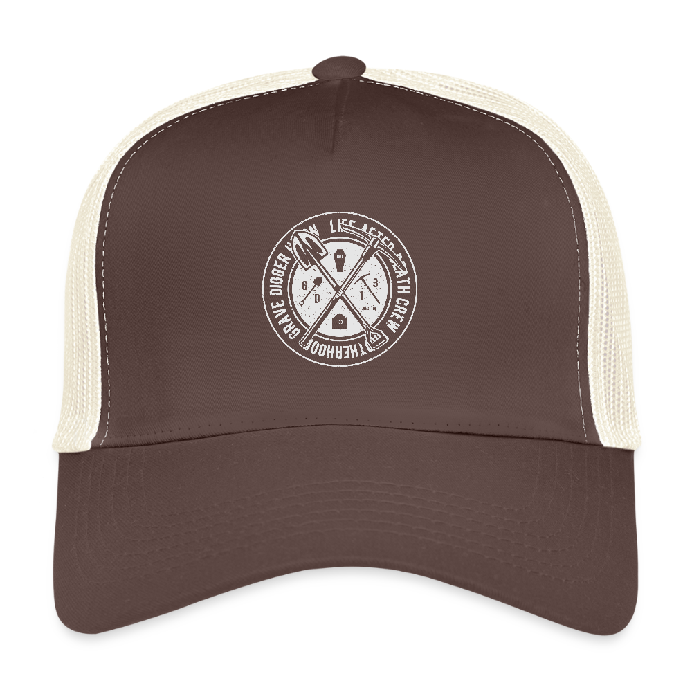 Digger Trucker Cap - brown/beige