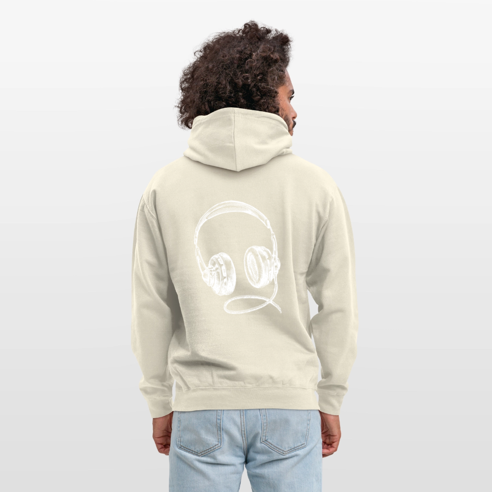 Headphones Unisex Hoodie - vanilla