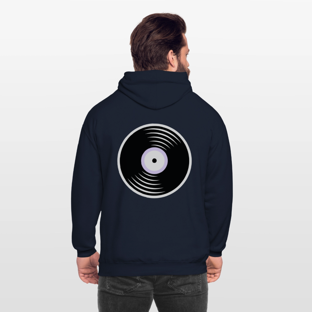 Vinyl Unisex Hoodie - navy