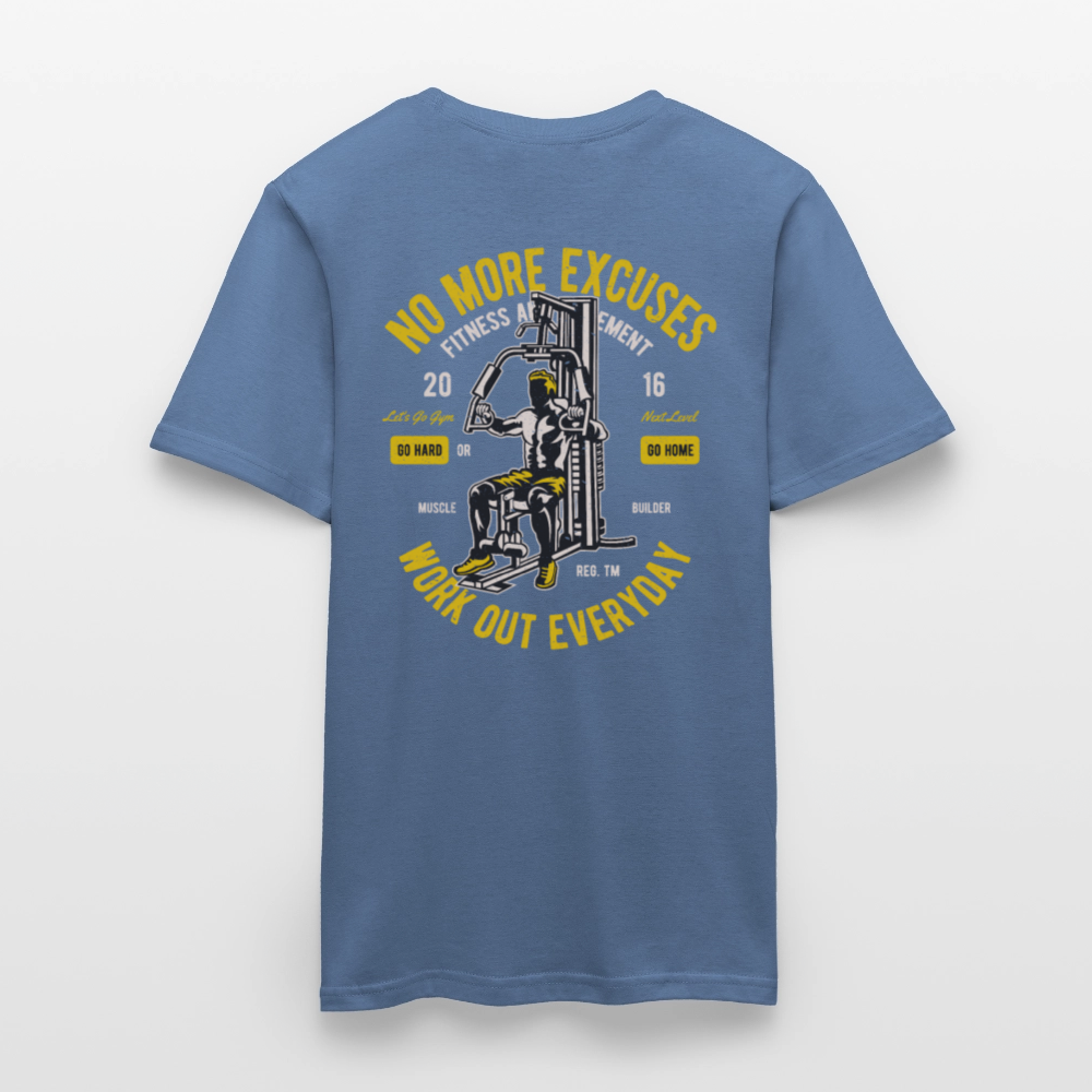 Work out everyday Men's T-Shirt - dove blue 