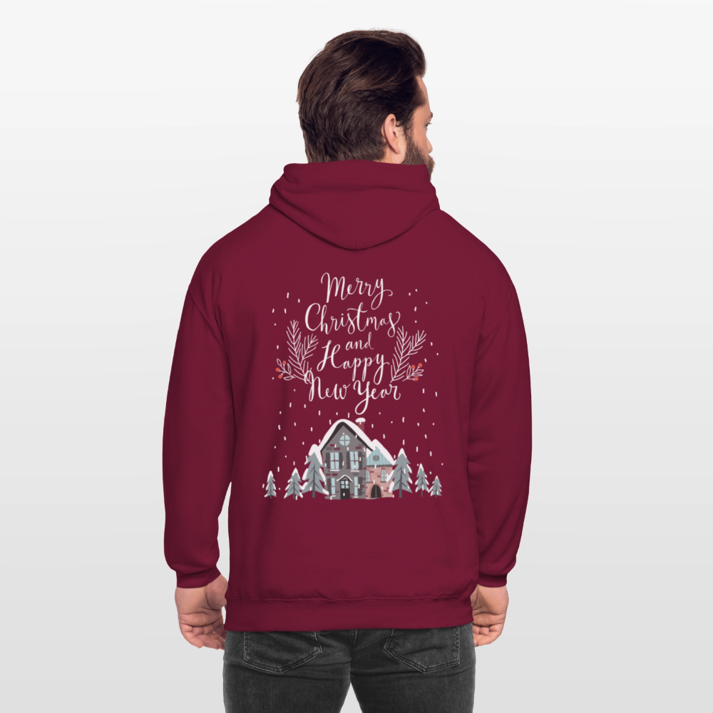 Christmas Quote Unisex Hoodie - bordeaux