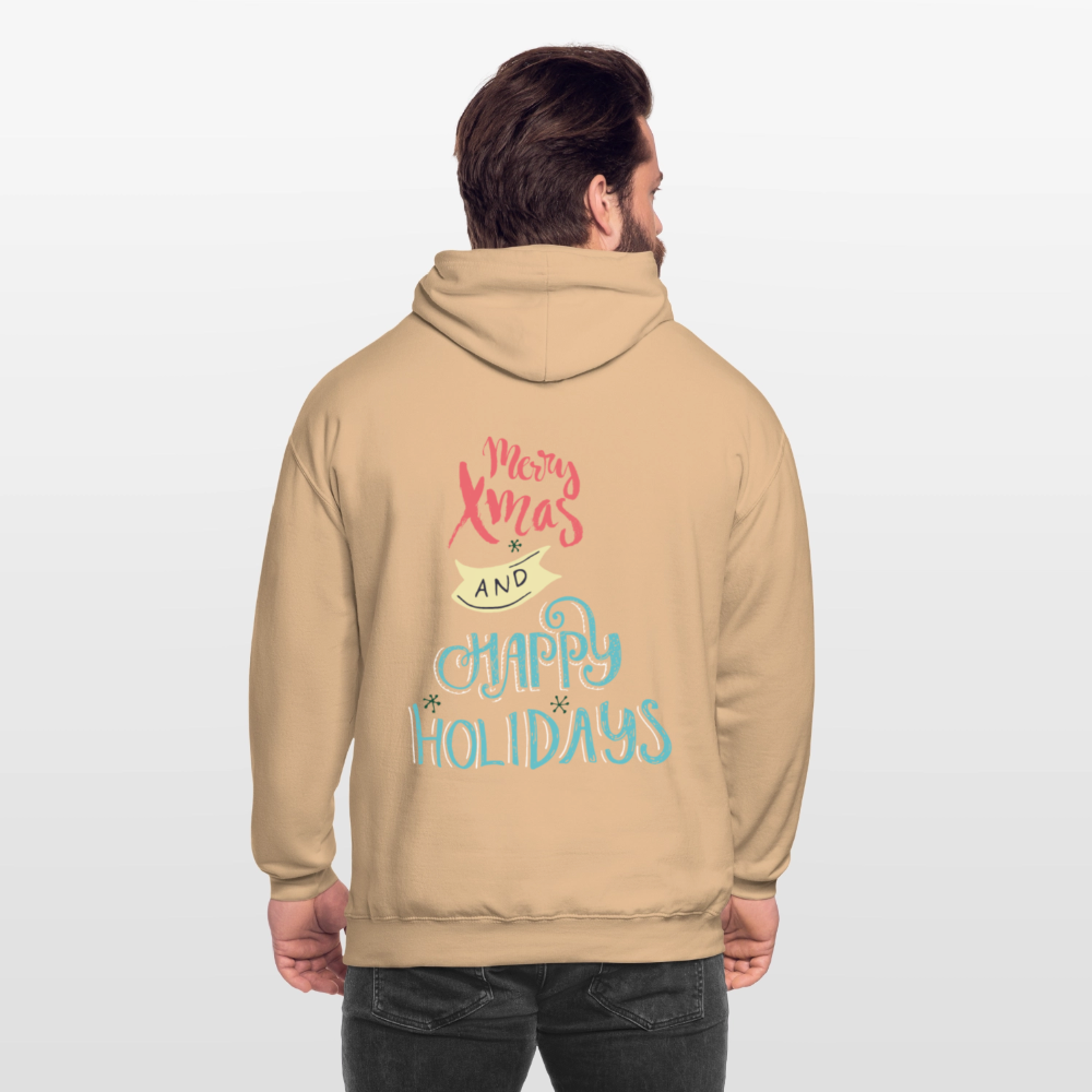 MerryChristmas Unisex Hoodie - peach
