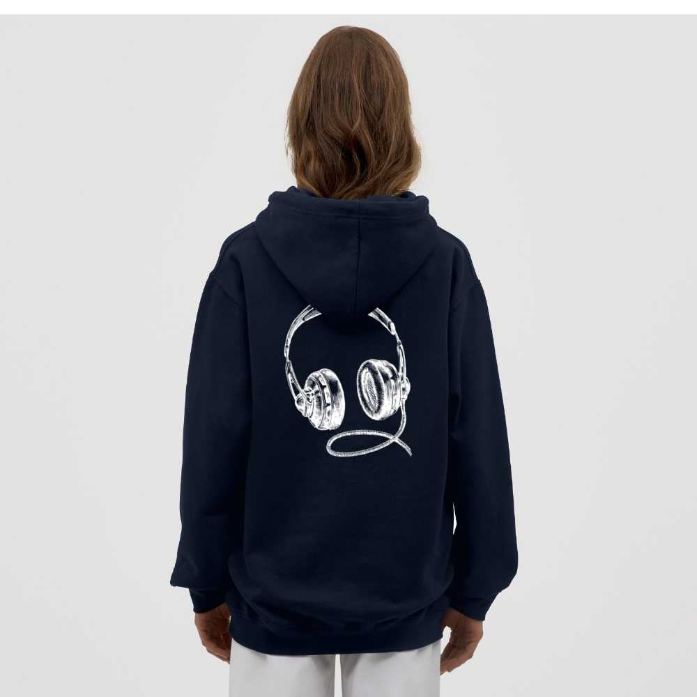 Headphones Unisex Hoodie - navy