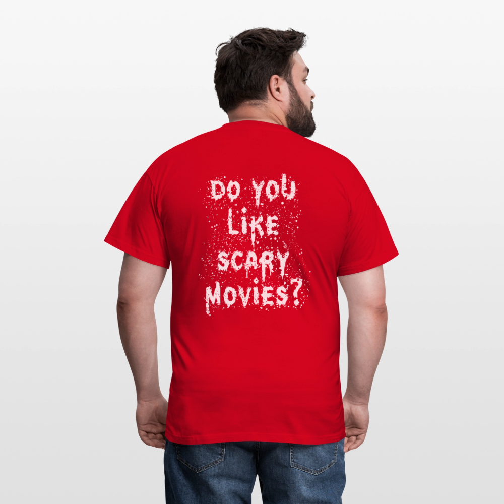 Scary movies Men's T-Shirt - red