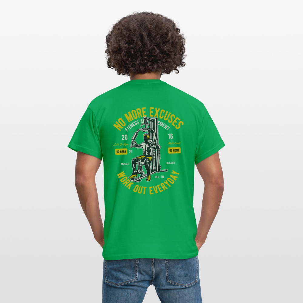 Work out everyday Men's T-Shirt - kelly green