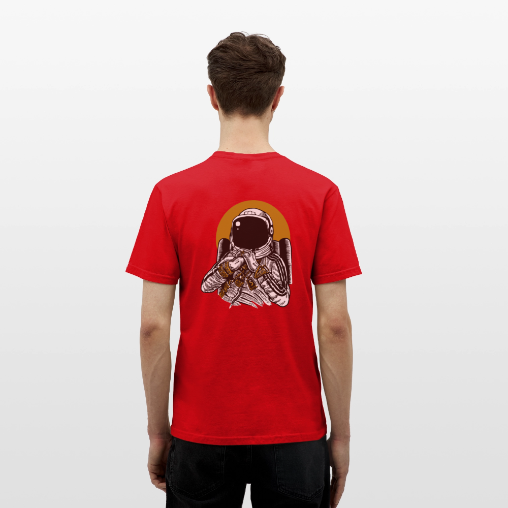 Space Dee Jay Men's T-Shirt - red