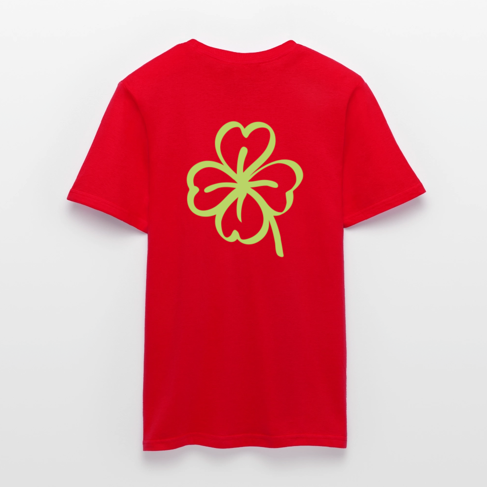 Shamrock Men's T-Shirt - red